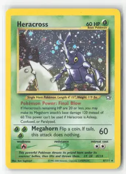 #Heracross #006/111 Holo Rare Near Mint or Better Pokemon - Image 1