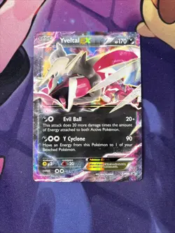 Yveltal EX XY150 - XY Black Star Promo Holo Rare Pokemon TCG LP - Image 1