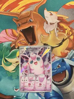 Wigglytuff 105/094 - Illustration Rare - Pokemon TCG: Phantasmal Flames - NM - Image 1