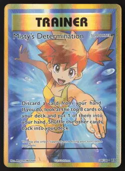Misty's Determination Full Art 108/108 Pokemon XY Evolutions - Image 1