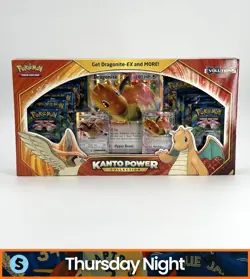 POKEMON TCG XY EVOLUTIONS KANTO POWER DRAGONITE EX COLLECTION SET FACTORY SEALED - Image 1