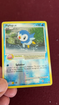 2008 Pokemon, Majestic Dawn, #72/100 Piplup, Reverse Holo Common - Image 2
