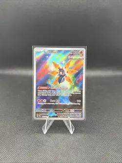 Iron Moth 187/182 Pokemon S&V Paradox Rift IR ILLUSTRATION RARE HOLO! NM - Image 1