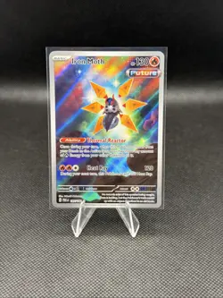 Iron Moth 187/182 Pokemon S&V Paradox Rift IR ILLUSTRATION RARE HOLO! NM - Image 2