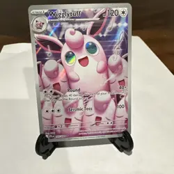 2025 Pokemon Phantasmal Flames PFL EN Wigglytuff Illustration Rare #105/094 - Image 1