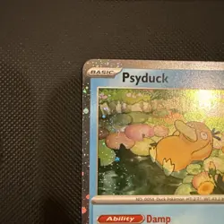 Psyduck 007 Black Star Promo Mega Evolution Pokemon TCG NM-Mint - Image 2