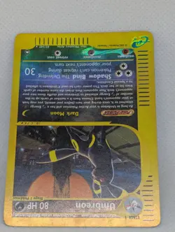 Umbreon 041/147 Aquapolis Reverse Holo Ultra Rare Pokemon TCG Nintendo Eevee LP - Image 4