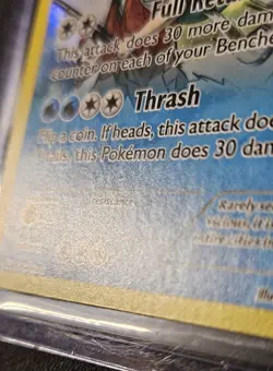 Pokemon Gyarados 21/98 Holo LP & Entei 15/98 Reverse Holo LP - Ancient Origins - Image 4