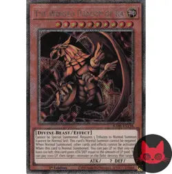 Yugioh The Winged Dragon of Ra RA04-EN118 Platinum Secret Rare 1st Edition NM - Image 1