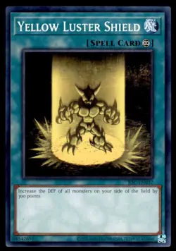 Yu-Gi-Oh! - YELLOW LUSTER SHIELD - IOC-EN037 - 25th - Unl. Ed. - NM/M - Image 1