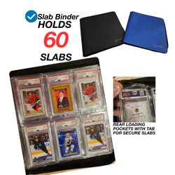Graded Trading Card Binder | 60 slab capacity | Pokemon or Sports Cards Folder - Image 1