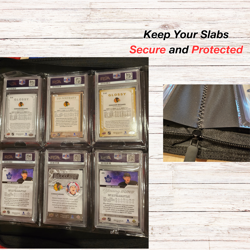 Graded Trading Card Binder | 60 slab capacity | Pokemon or Sports Cards Folder - Image 4