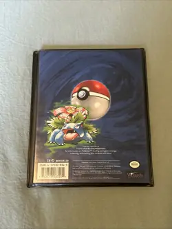 Pokemon 1999 Official Trading Card Game Nintendo WOTC Vintage Binder Only D READ - Image 2