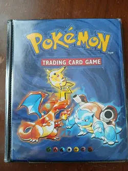 Pokemon 1999 Official Trading Card Game Nintendo WOTC Vintage Binder Only - Image 1