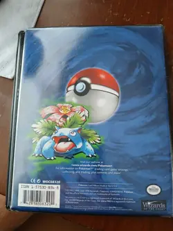 Pokemon 1999 Official Trading Card Game Nintendo WOTC Vintage Binder Only - Image 2