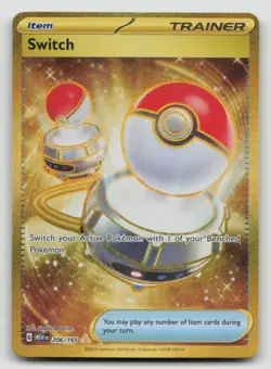 Switch - 206/165 - Secret Rare - Scarlet & Violet 151 - Pokemon Card - NM/M - Image 1