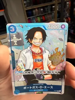 Portgas D. Ace P-074 Saikyo Jump Promo The Strongest Three Brothers - ONE PIECE - Image 3