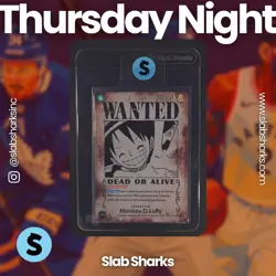 2025 ONE PIECE CARRY ON HIS WILL #OP13-118 SEC MONKEY.D.LUFFY. WANTED POSTER SP - Image 1
