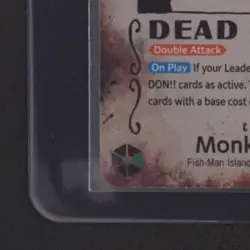 2025 ONE PIECE CARRY ON HIS WILL #OP13-118 SEC MONKEY.D.LUFFY. WANTED POSTER SP - Image 4