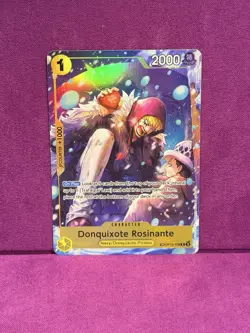 Donquixote Rosinante OP12-108 R - TR ART - One Piece TCG OP-14 OP14 English NM - Image 1