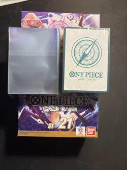 ST21 Starter Deck Ex Gear 5 Sealed Deck And Sleeves Only ONE PIECE TCG ENGLISH - Image 2
