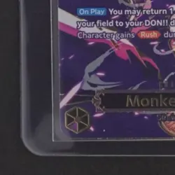 2025 ONE PIECE OP13 CARRYING HIS OWN WILL #OP09-119 MONKEY.D.LUFFY SP - Image 4