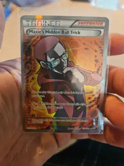 Maxie's Hidden Ball Trick - 158/160 - Pokemon Primal Clash Full Art Rare Card NM - Image 5