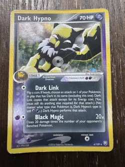 Pokemon Dark Hypno EX Team Rocket Returns Holo Rare 6/109 - Image 1