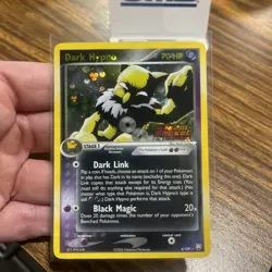 Dark Hypno Reverse Holo 6/109 Team Rocket Returns Pokemon Card 2004 Stamped Rare - Image 3