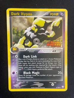 Dark Hypno 6/109 | 2004 Pokemon EX Team Rocket Returns Holo | MP - Image 1