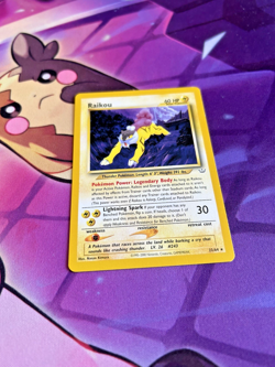Raikou - 22/64 [Neo Revelation] Pokemon TCG - Vintage Card - Regular RARE - NM - Image 3