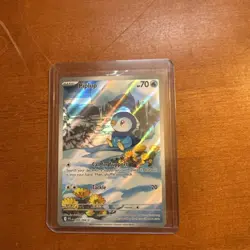 Pokemon TCG Piplup 98/94 Illustration Rare IR Phantasmal Flames Raw Near Mint - Image 1