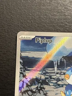 Piplup 98/94 Pokemon TCG Phantasmal Flames Illustration Rare Card Near Mint NM - Image 2