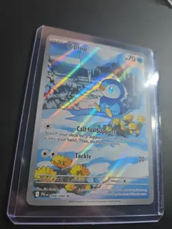 Piplup 98/94 Phantasmal Flames Illustration RARE. Pokemon Tcg Near MINT NM! - Image 3