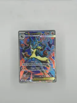 Pokemon TCG Mega Lucario EX - 160/132 - Mega Evolution Ultra Rare - Near Mint - Image 1
