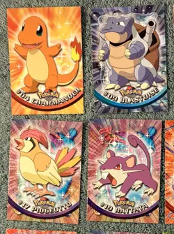 1999 Topps Pokemon TV Lot of 16 Non-Foil Charmander Ekans Raichu FREE Shipping - Image 3