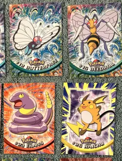 1999 Topps Pokemon TV Lot of 16 Non-Foil Charmander Ekans Raichu FREE Shipping - Image 4