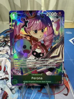 Perona SR Alt Art OP12-034 Legacy of the Master English NM - Image 1