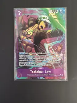 Trafalgar Law (073) (Alternate Art) OP12-073 Legacy of the Master Foil - Image 1