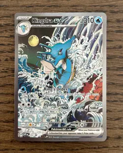 Pokemon Shrouded Fable - KINGDRA EX - BLACK STAR PROMO - SVP 131 - NM - Image 1