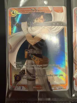 The Legend of Heroes TCG ENG PROMO CARD SET 1 122 123 124 Joshua Estelle Renne - Image 3