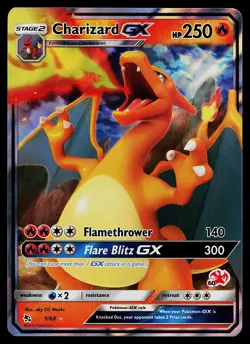 Pokemon Card - Charizard GX Battle Academy 9/68 Holo Stamped - Image 1