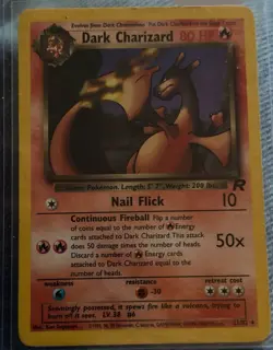 Dark Charizard 21/82 Pokemon Team Rocket Non Holo Rare WOTC Pokemon TCG Card NM - Image 1