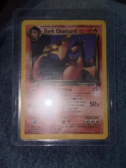 Dark Charizard 21/82 Pokemon Team Rocket Non Holo Rare WOTC Pokemon TCG Card NM - Image 2