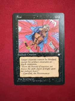 Fear - Ice Age - MTG Magic The Gathering Vintage 90’s - Image 1
