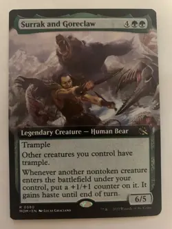 Surrak and Goreclaw (Extended Art) March of the Machine Regular - Image 1
