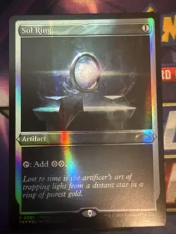 Sol Ring Foil MTG BAB Promo - HP - - Image 1