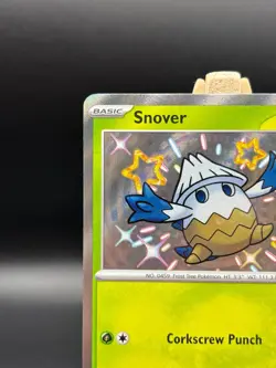 Pokemon Card Snover 100/091 Paldean Fates Baby Shiny Rare Near Mint - Image 3