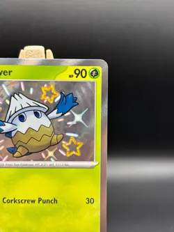 Pokemon Card Snover 100/091 Paldean Fates Baby Shiny Rare Near Mint - Image 4