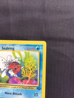 Pokemon Cards: Jungle 1st Edition Uncommon: Seaking 46/64 - Image 3